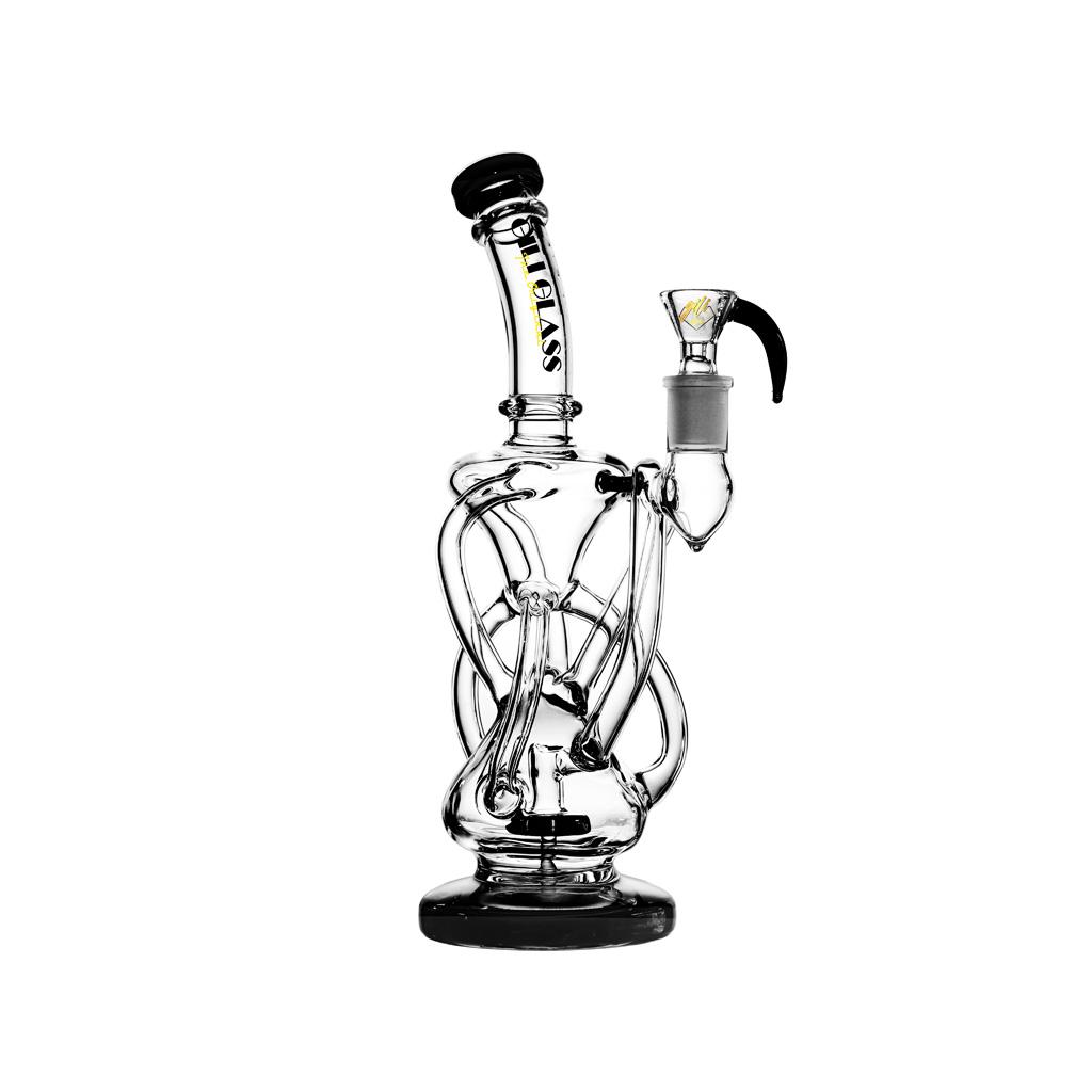 Recycler DAB Rig, 10 inch Premium Glass Bong, Gili Glass