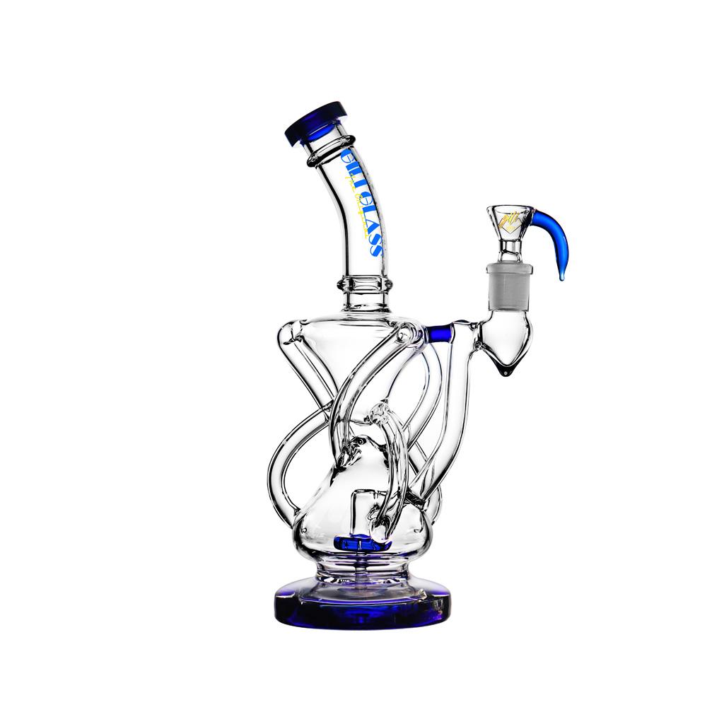 Recycler DAB Rig, 10 inch Premium Glass Bong, Gili Glass