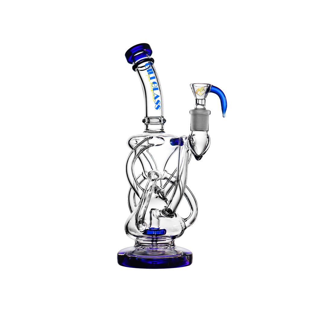 Recycler DAB Rig, 10 inch Premium Glass Bong, Gili Glass - Image 2