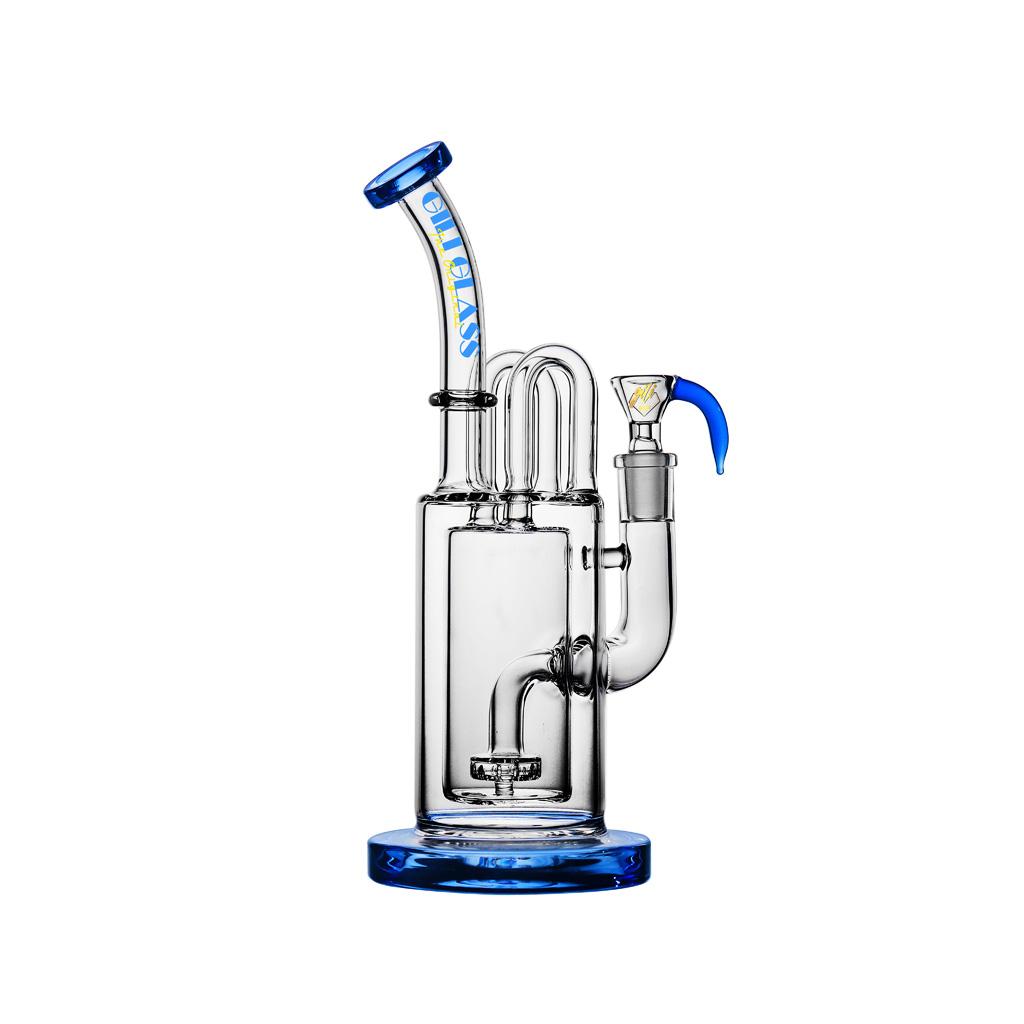 Recycler DAB Rig, 10 inch Premium Glass Bong, Gili Glass
