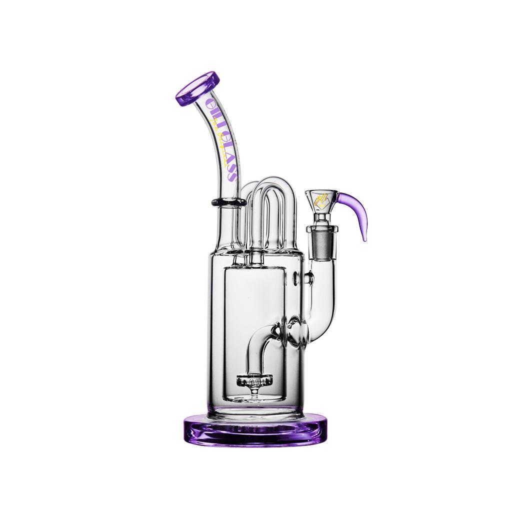 Recycler DAB Rig, 10 inch Premium Glass Bong, Gili Glass