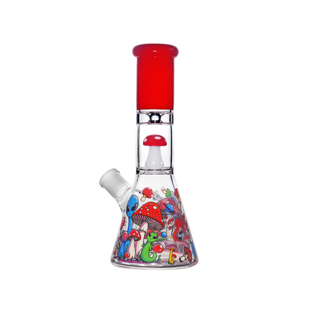 Beaker with Percolator, 10 inch Premium Glass Bong, Gili Glass - Image 2