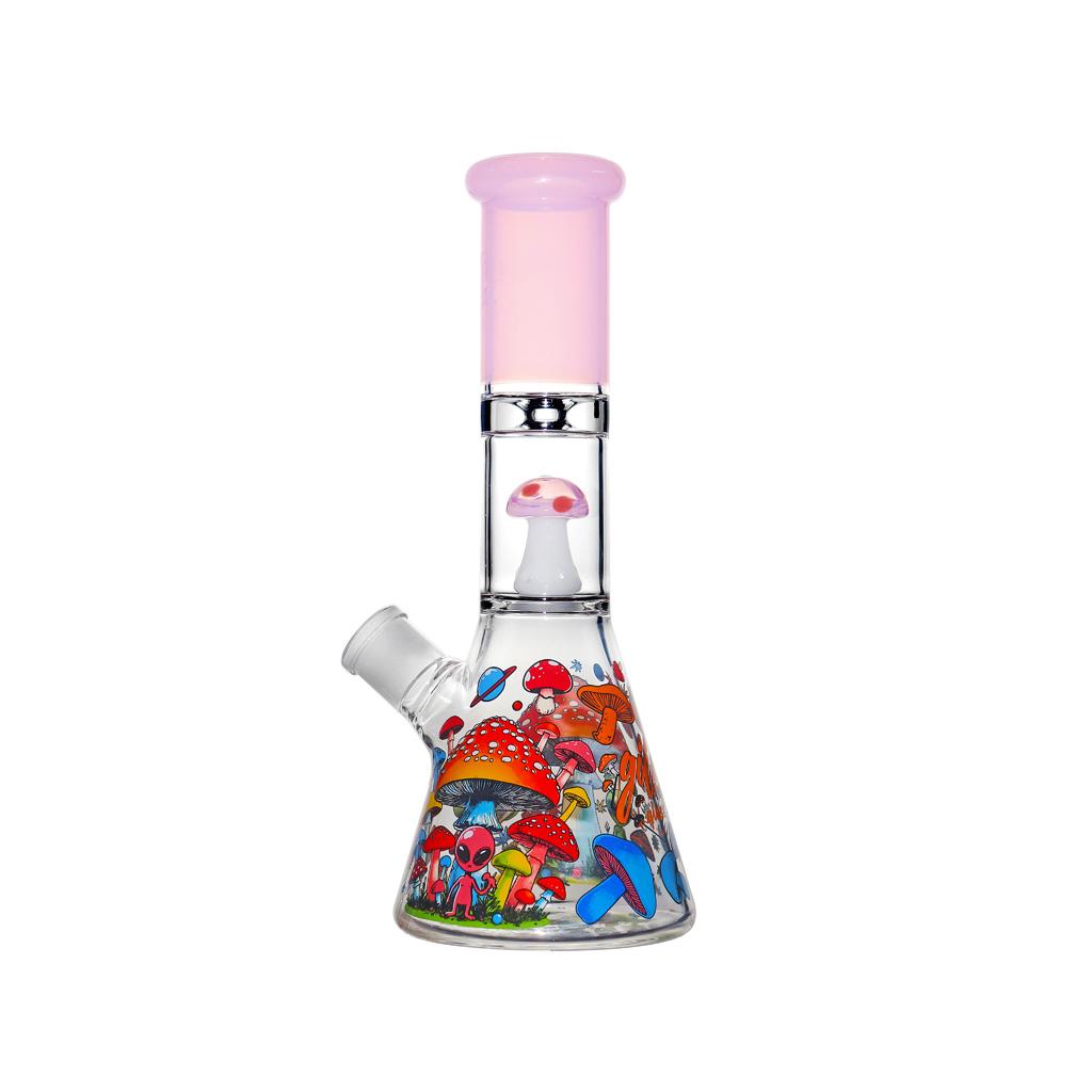 Beaker with Percolator, 10 inch Premium Glass Bong, Gili Glass - Image 2