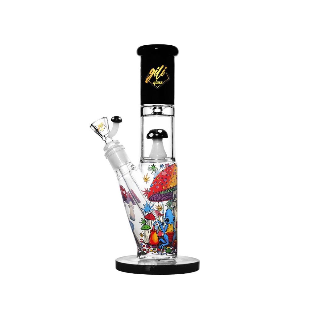 Beaker with Percolator, 10.8 inch Premium Glass Bong, Gili Glass