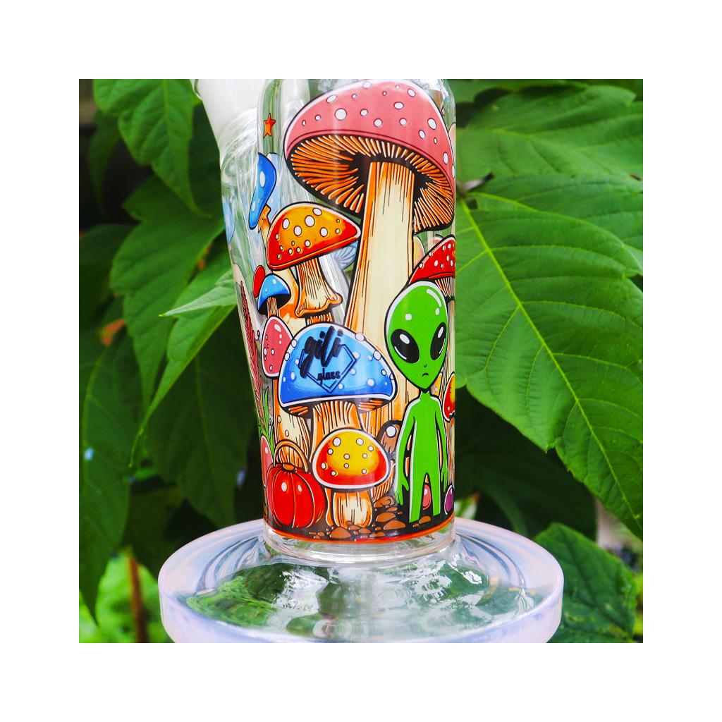 Beaker with Percolator, 10.8 inch Premium Glass Bong, Gili Glass - Image 3