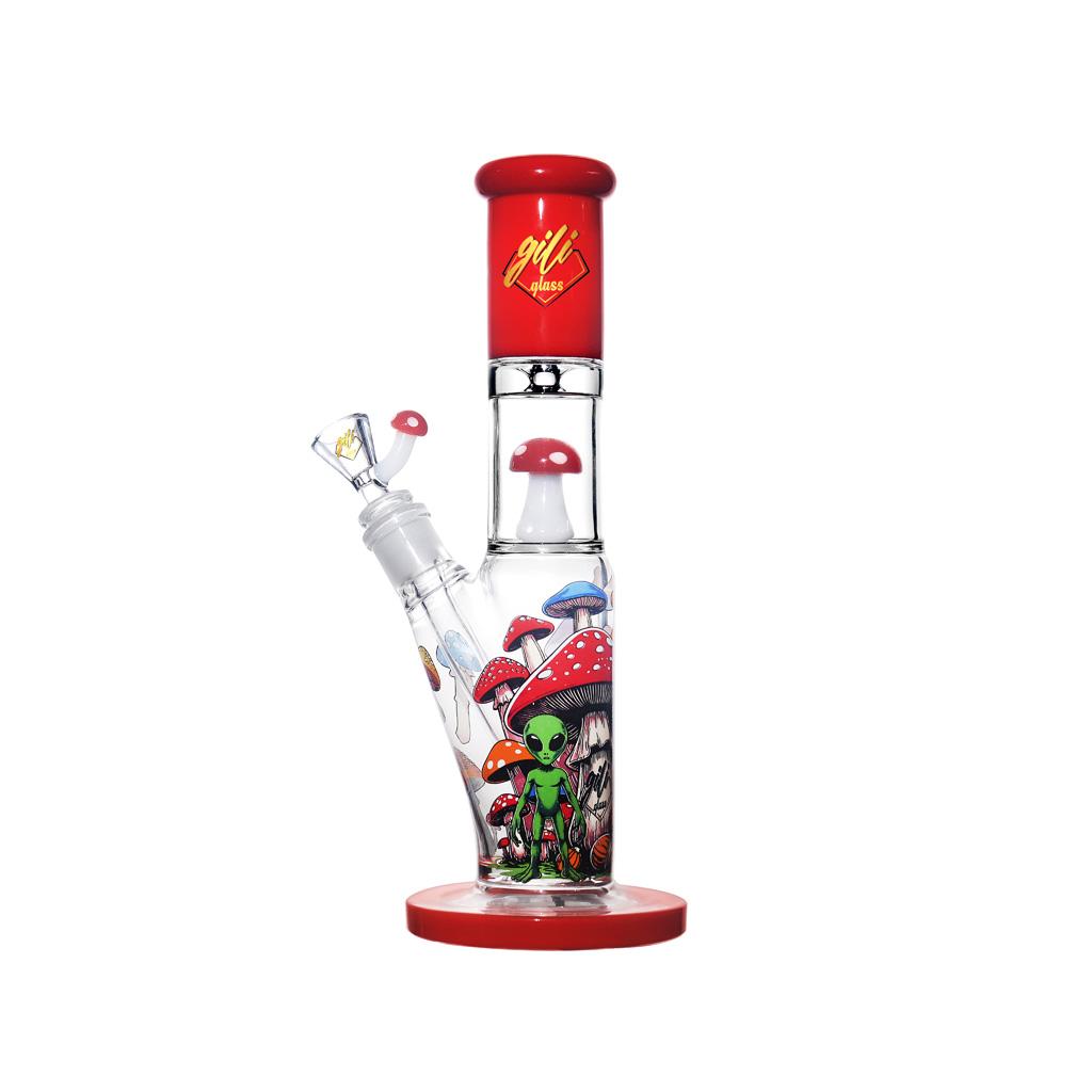Beaker with Percolator, 10.8 inch Premium Glass Bong, Gili Glass
