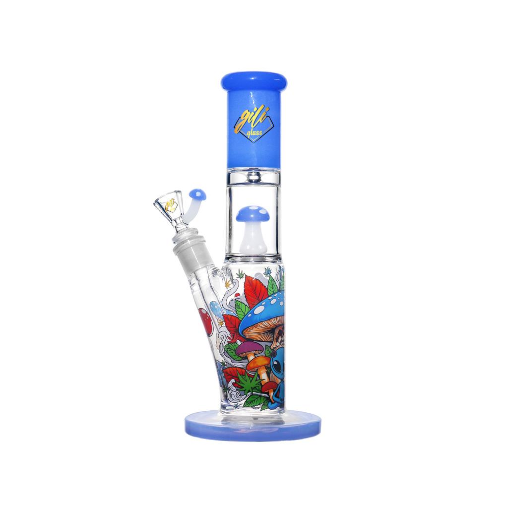 Beaker with Percolator, 10.8 inch Premium Glass Bong, Gili Glass