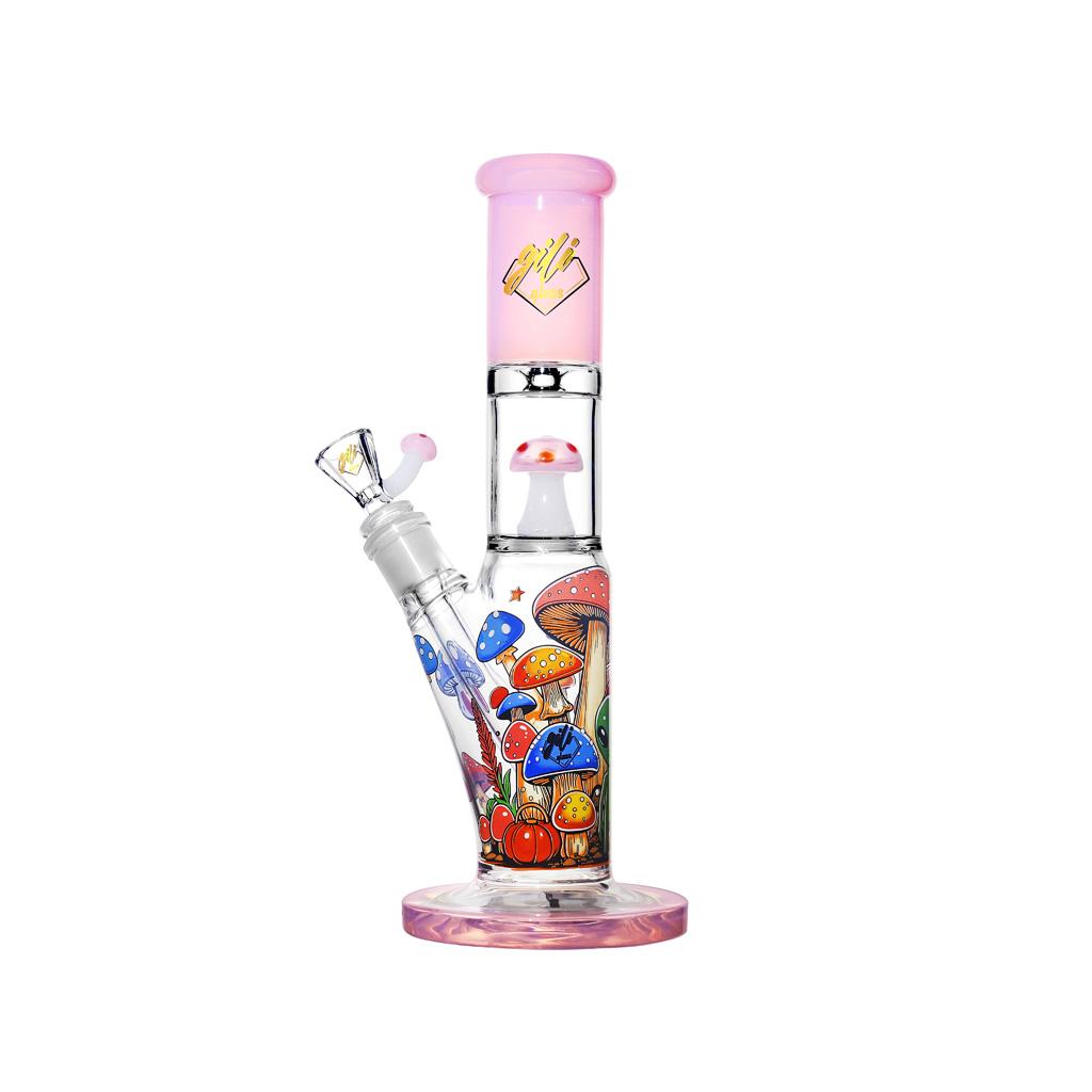 Beaker with Percolator, 10.8 inch Premium Glass Bong, Gili Glass