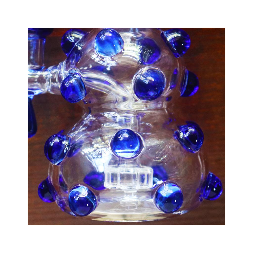 Thick Glass DAB Rig, 8 inch Premium Glass Bong, Gili Glass - Image 3