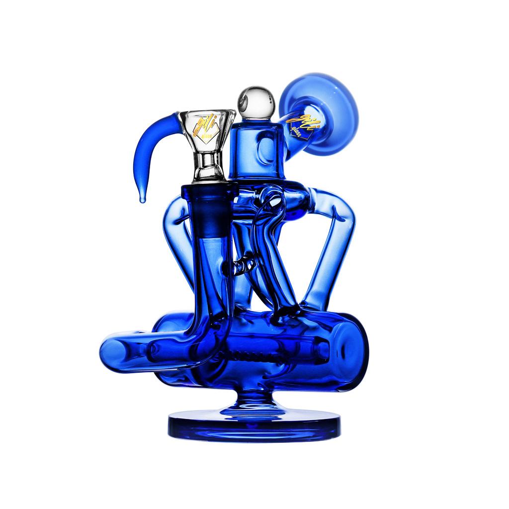 Recycler DAB Rig, 6 inch Premium Glass Bong, Gili Glass