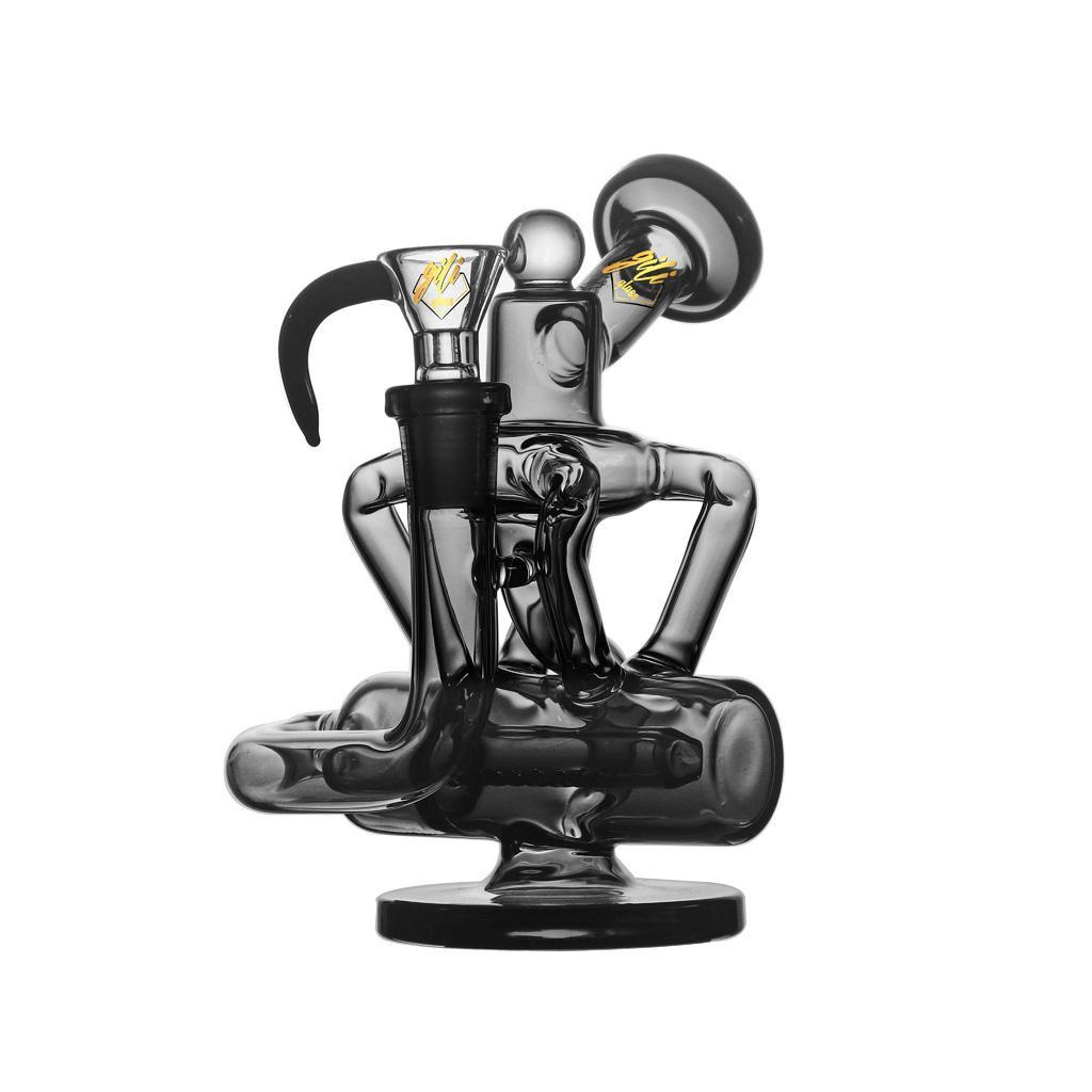 Recycler DAB Rig, 6 inch Premium Glass Bong, Gili Glass