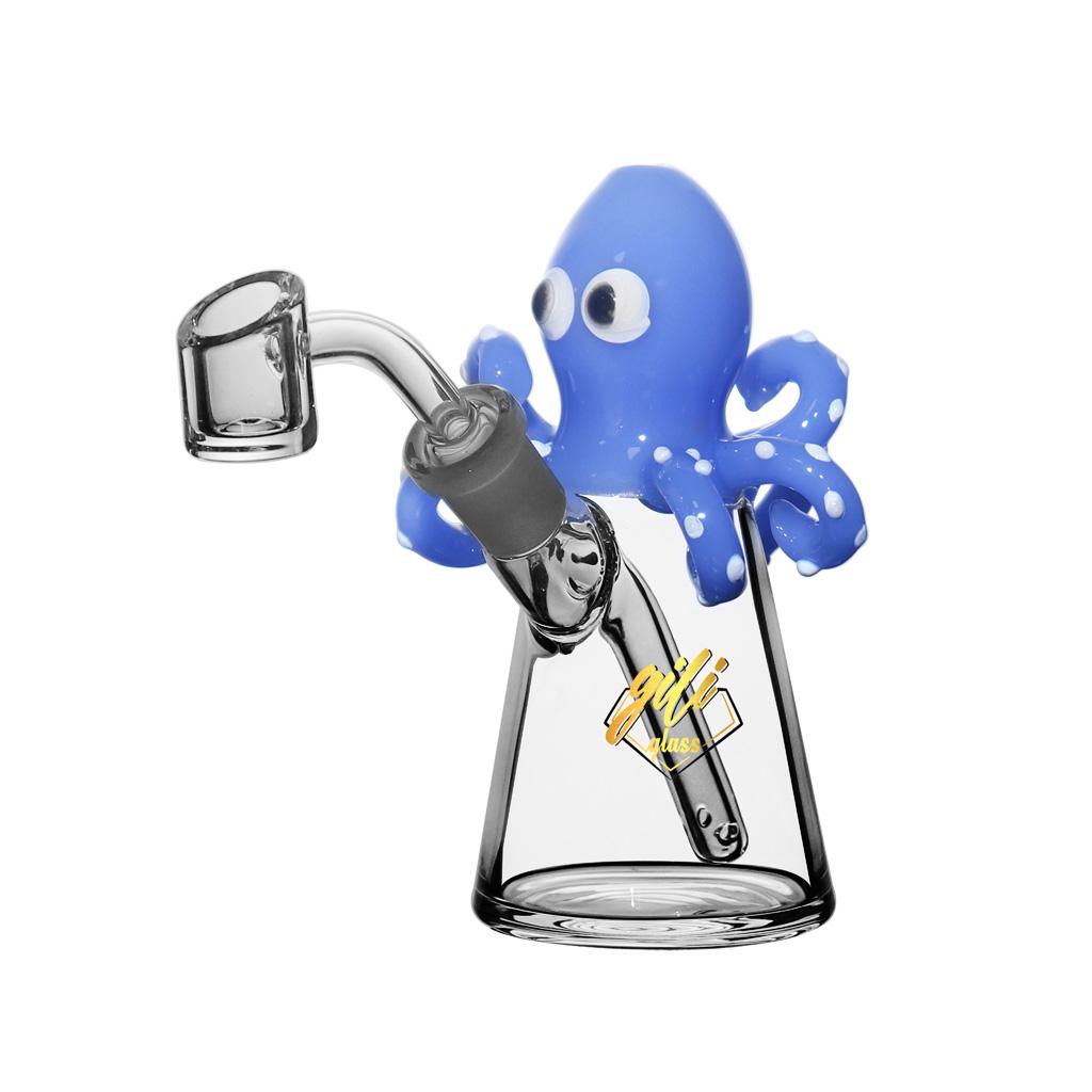 DAB Rig Mini Octopus, 5 inch Premium Glass Bong, Gili Glass
