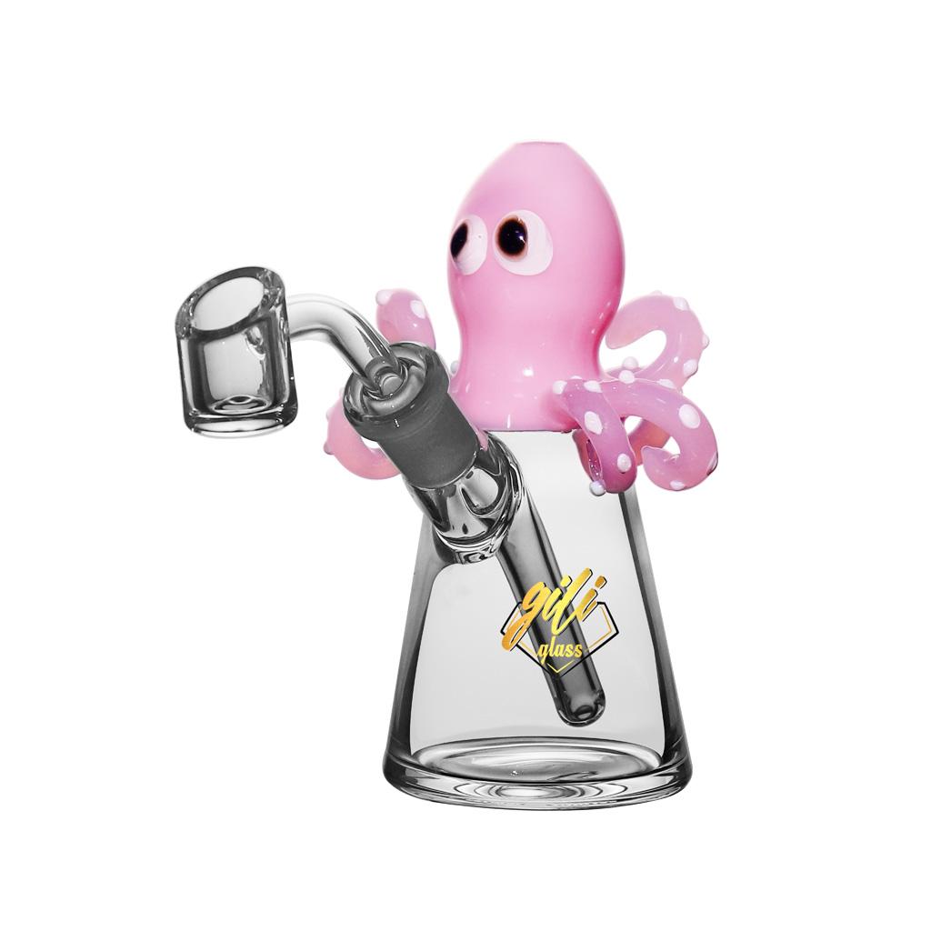 DAB Rig Mini Octopus, 5 inch Premium Glass Bong, Gili Glass