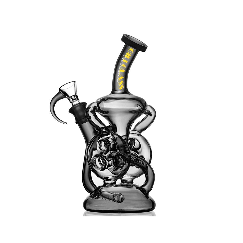 Recycler DAB Rig, 9 inch Premium Glass Bong, Gili Glass