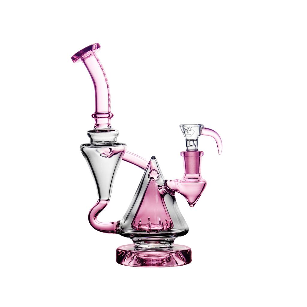 Recycler DAB Rig, 8.5 inch Premium Glass Bong, Gili Glass - Image 3