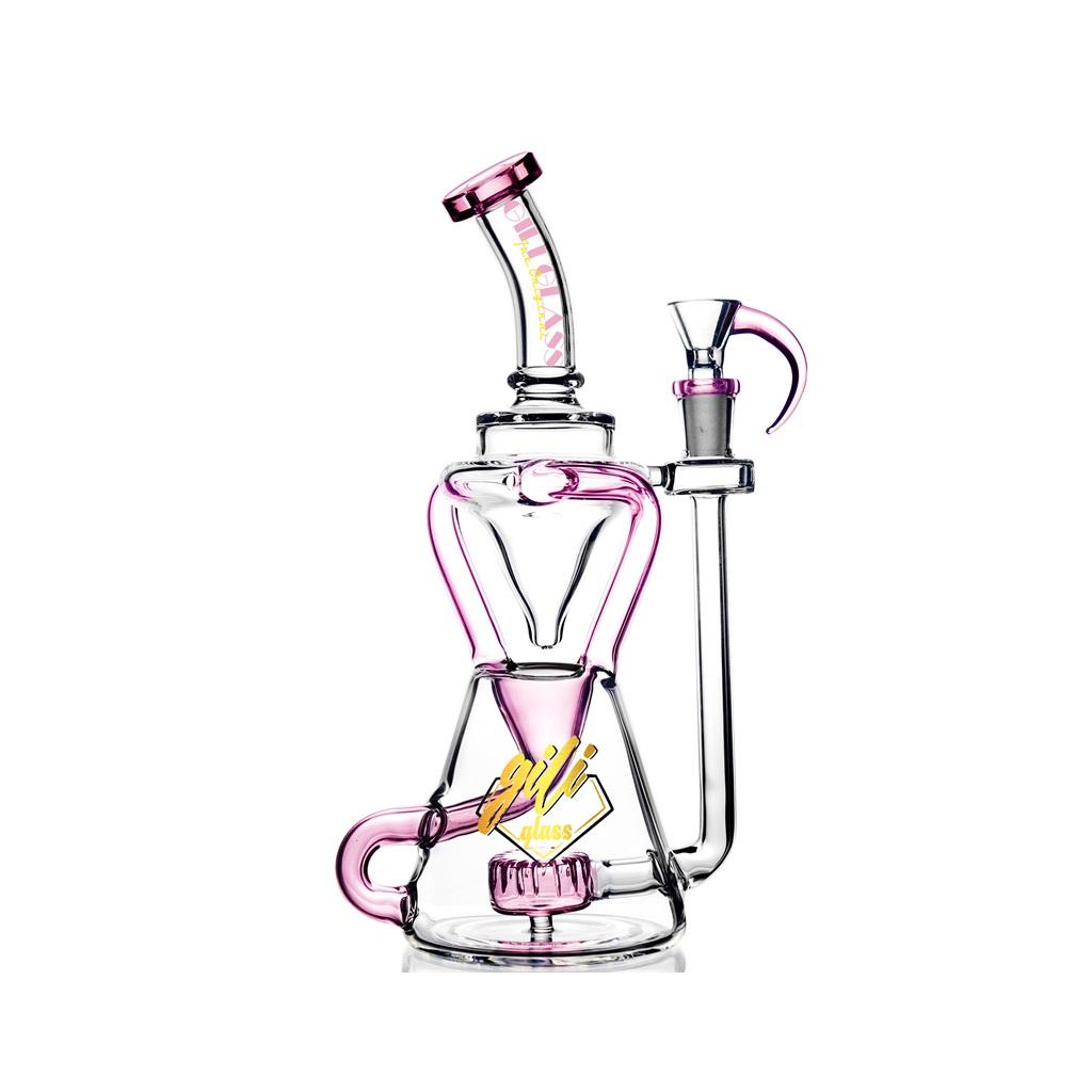 Recycler DAB Rig, 10 inch Premium Glass Bong, Gili Glass