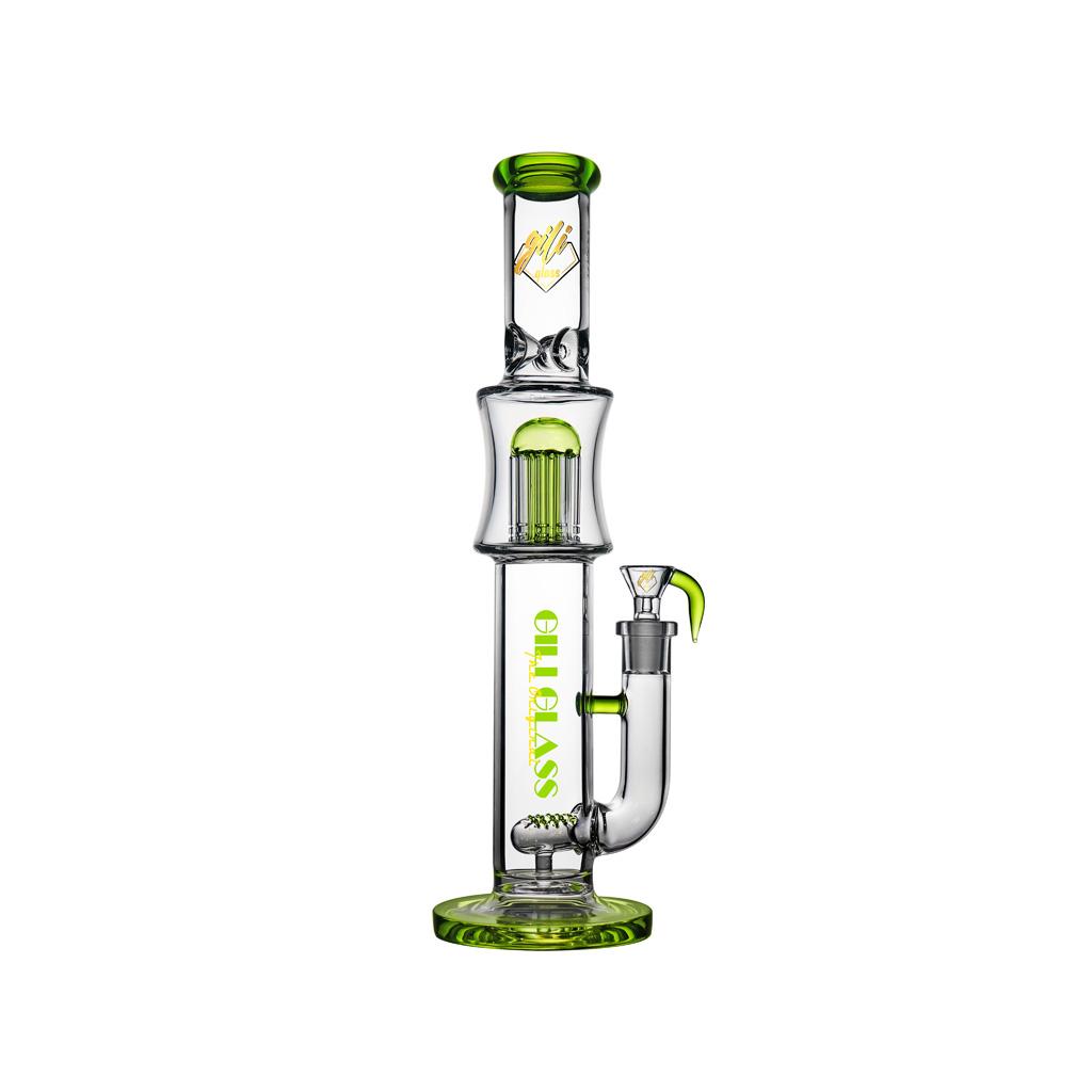 Recycler DAB Rig, 13.5 inch Premium Glass Bong, Gili Glass