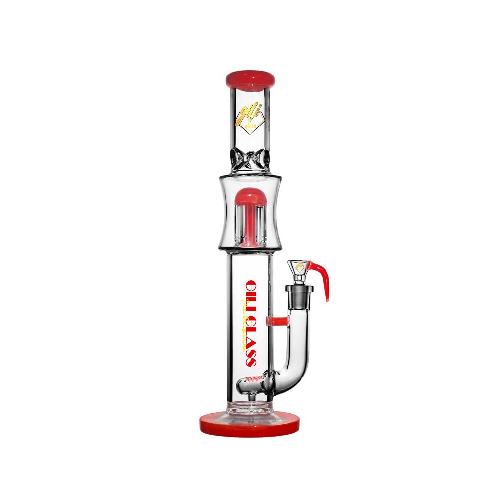 Recycler DAB Rig, 13.5 inch Premium Glass Bong, Gili Glass