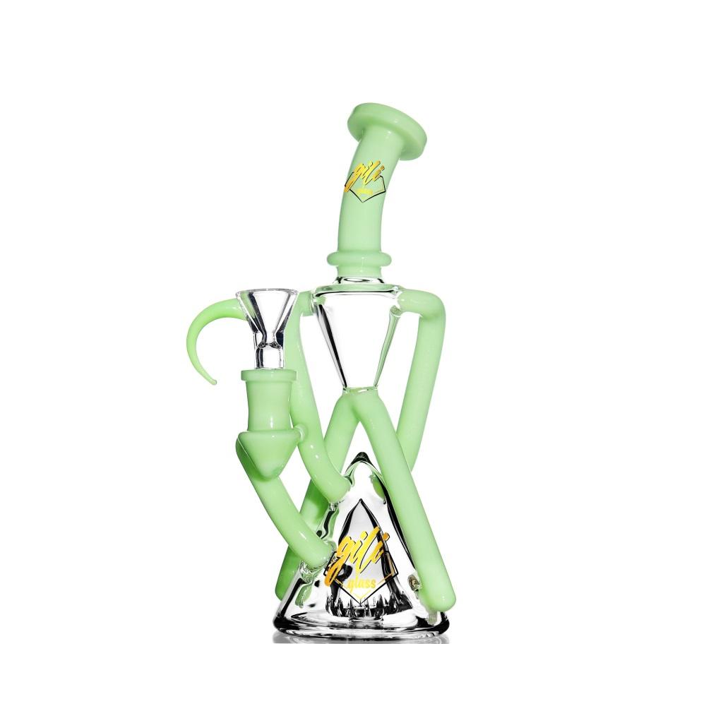 Recycler DAB Rig, 10.5 inch Premium Glass Bong, Gili Glass