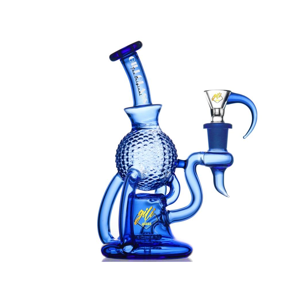 Recycler DAB Rig, 7.5 inch Premium Glass Bong, Gili Glass