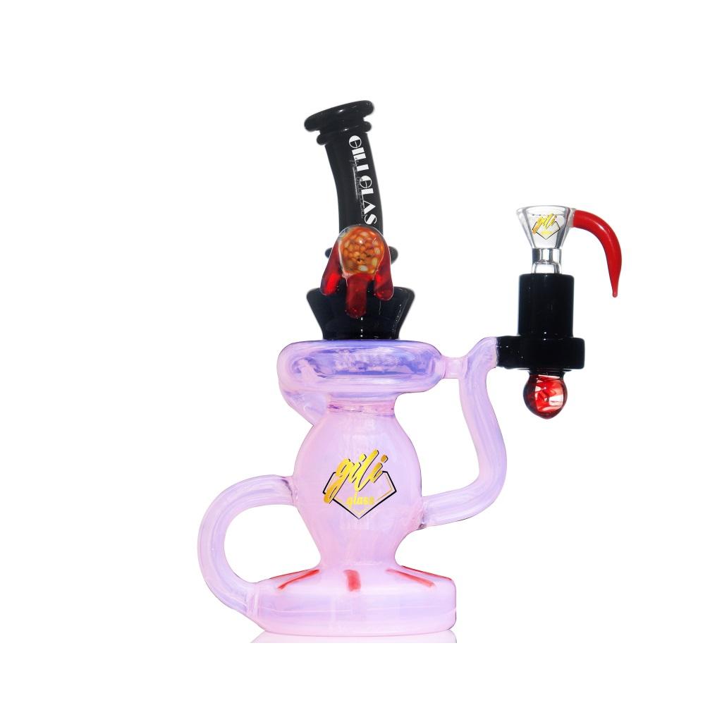 Recycler DAB Rig, 8.5 inch Premium Glass Bong, Gili Glass