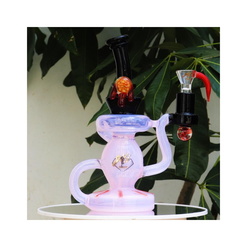 Recycler DAB Rig, 8.5 inch Premium Glass Bong, Gili Glass - Image 2