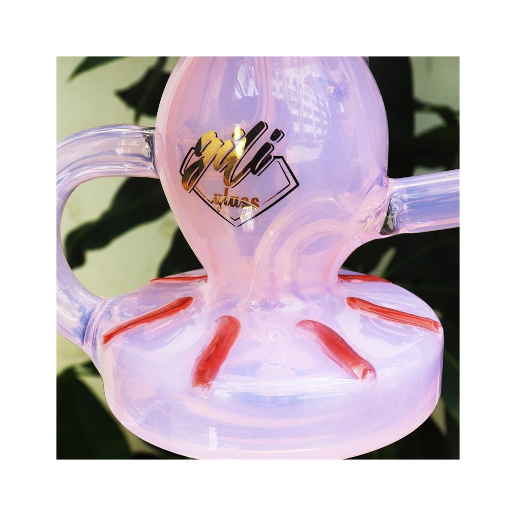 Recycler DAB Rig, 8.5 inch Premium Glass Bong, Gili Glass - Image 3