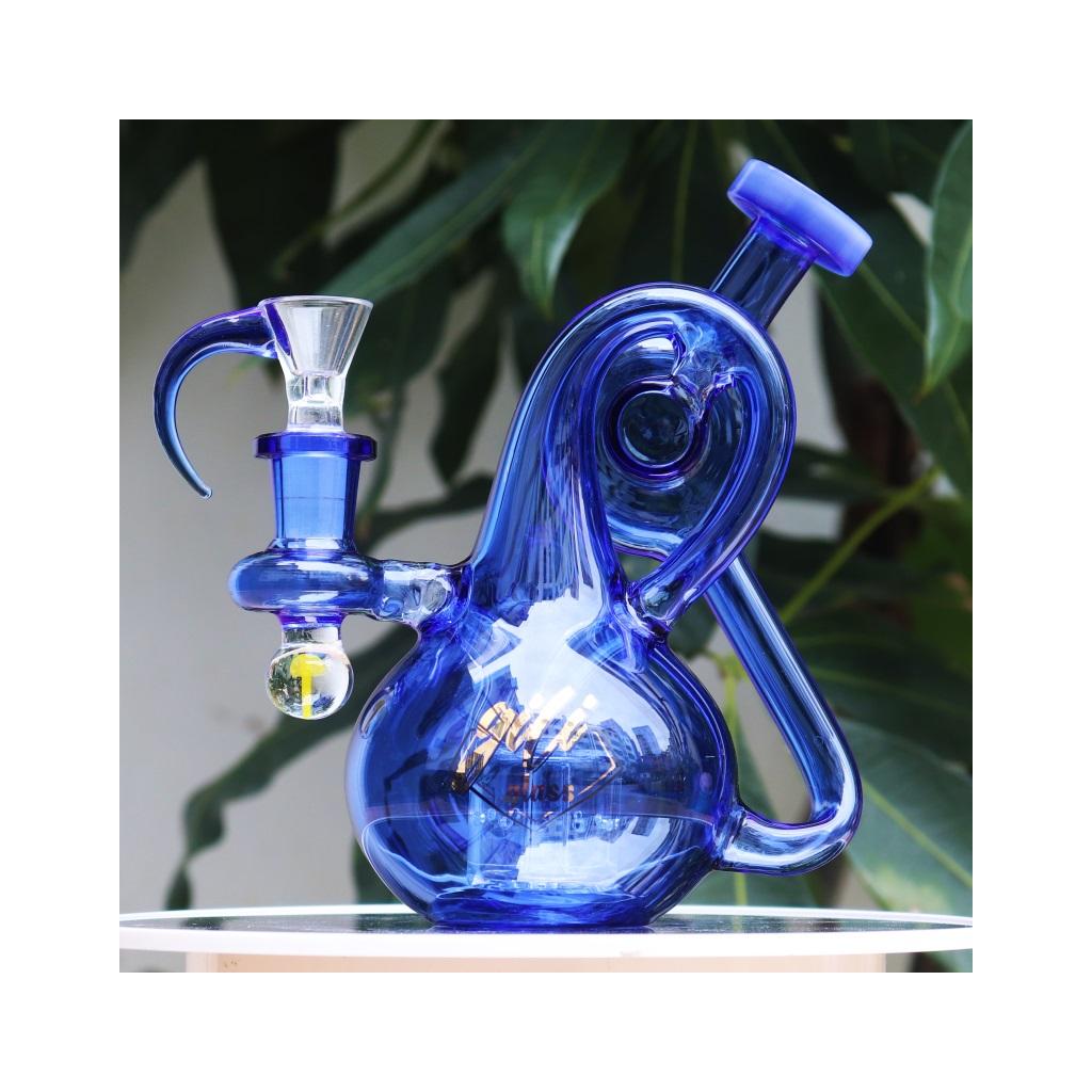 Recycler DAB Rig, 6.8 inch Premium Glass Bong, Gili Glass - Image 3