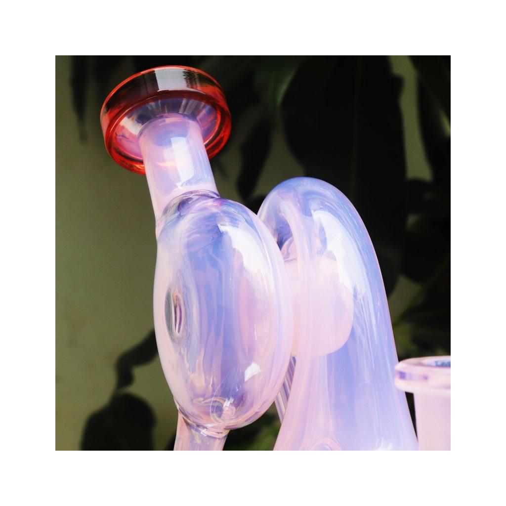 Recycler DAB Rig, 6.8 inch Premium Glass Bong, Gili Glass - Image 4