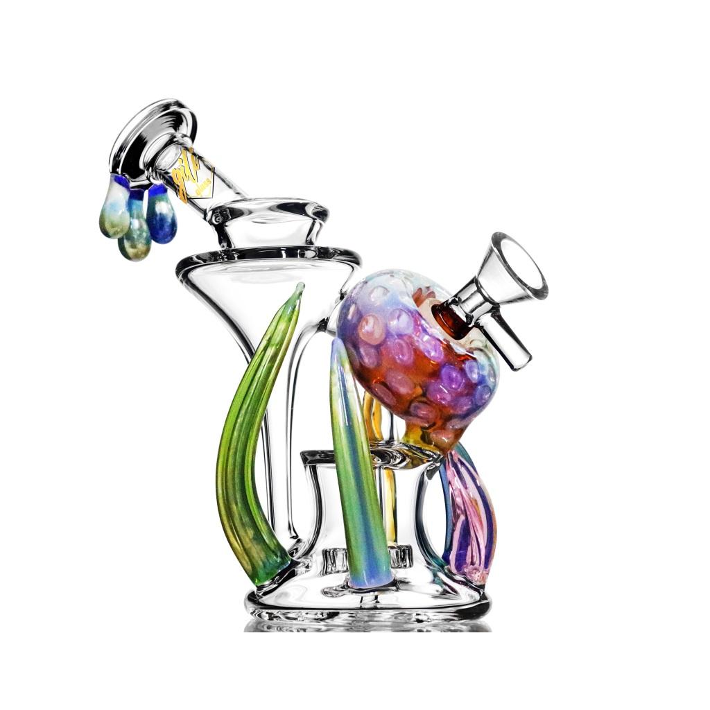 Beaker with Percolator, 12.5 inch Premium Glass Bong, Gili Glass