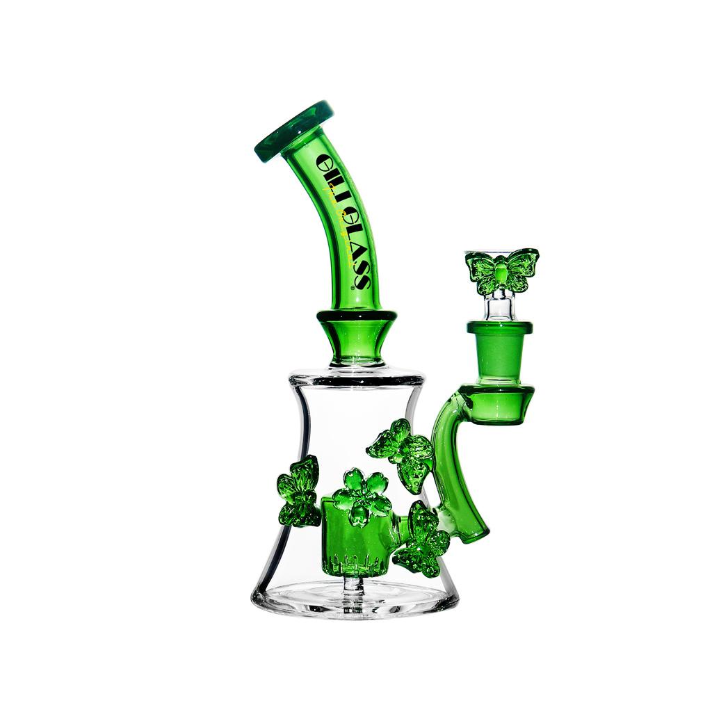 Recycler DAB Rig, 8 inch Premium Glass Bong, Gili Glass
