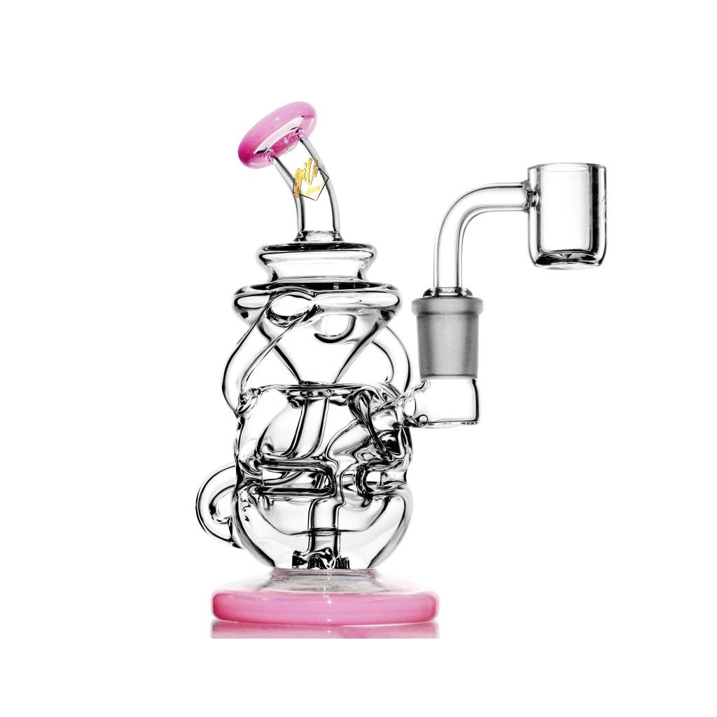 Recycler DAB Rig, 6 inch Premium Glass Bong, Gili Glass
