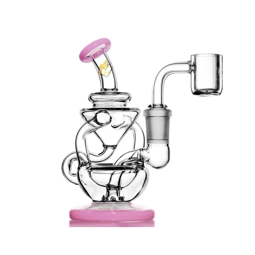 Recycler DAB Rig, 5.5 inch Premium Glass Bong, Gili Glass