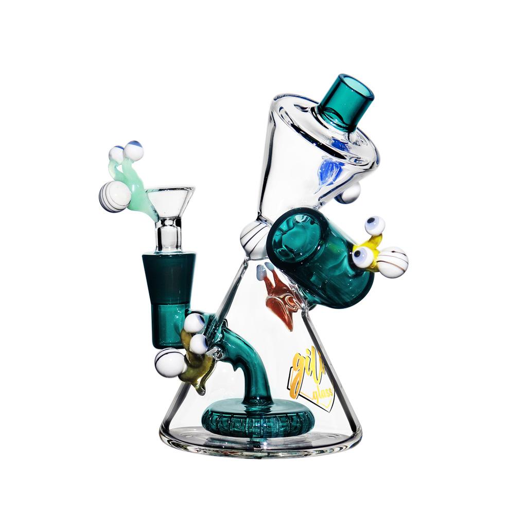 DAB Rig, 7 inch Premium Glass Bong, Gili Glass