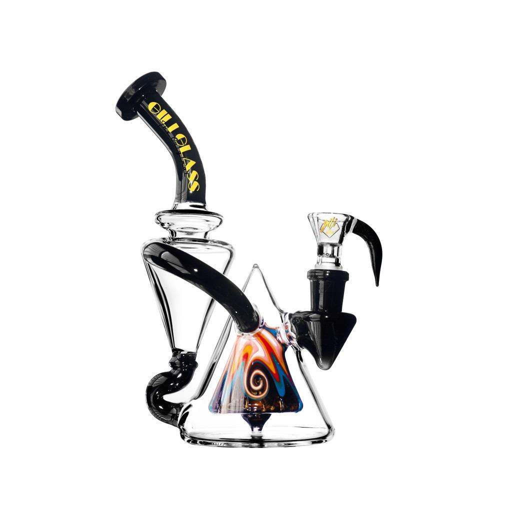 Recycler DAB Rig, 7.5 inch Premium Glass Bong, Gili Glass