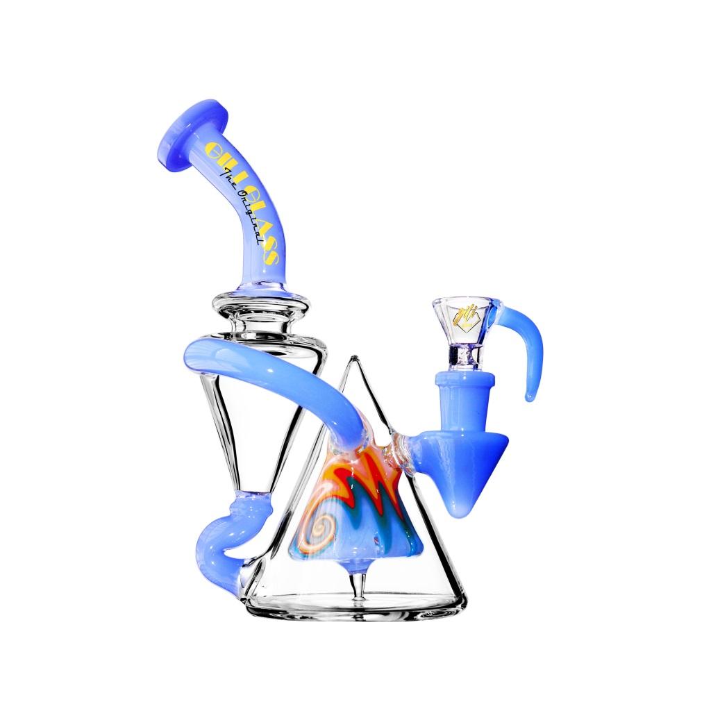 Recycler DAB Rig, 7.5 inch Premium Glass Bong, Gili Glass