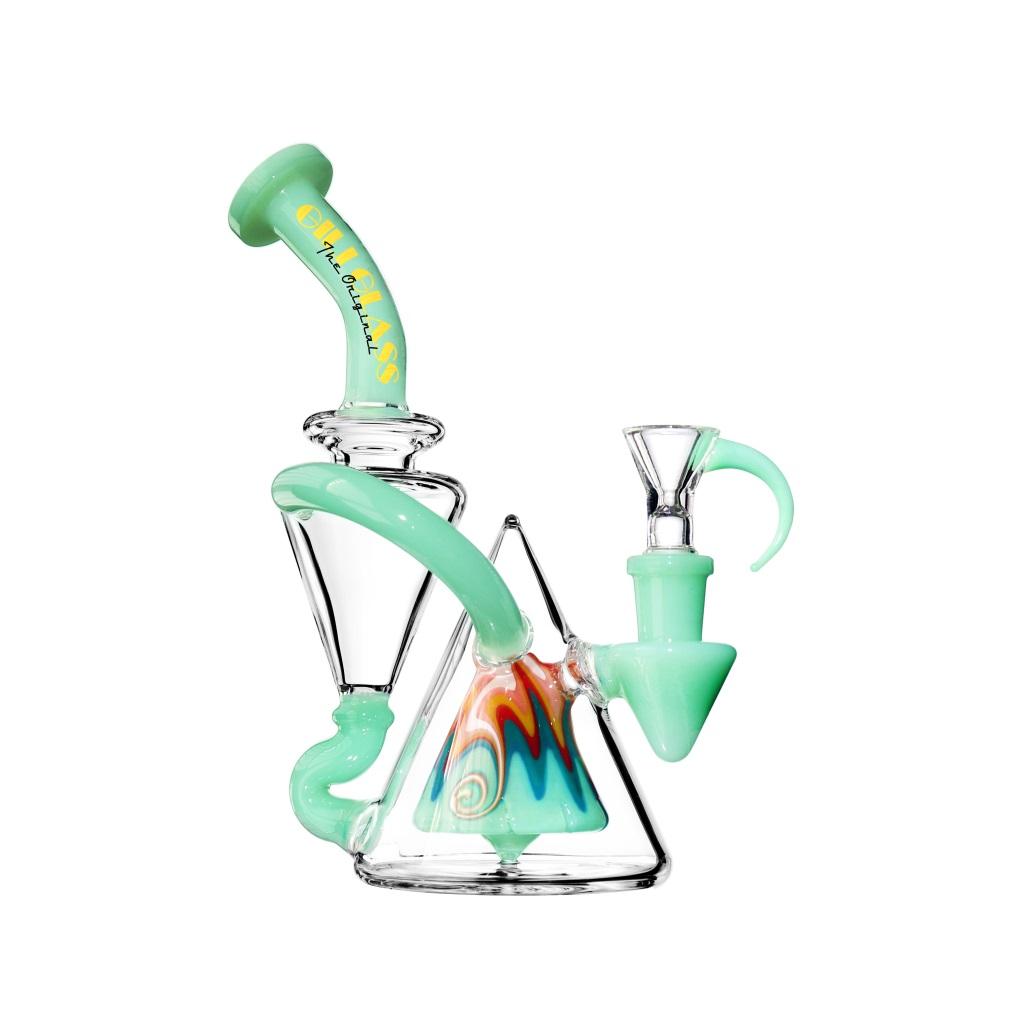 Recycler DAB Rig, 7.5 inch Premium Glass Bong, Gili Glass