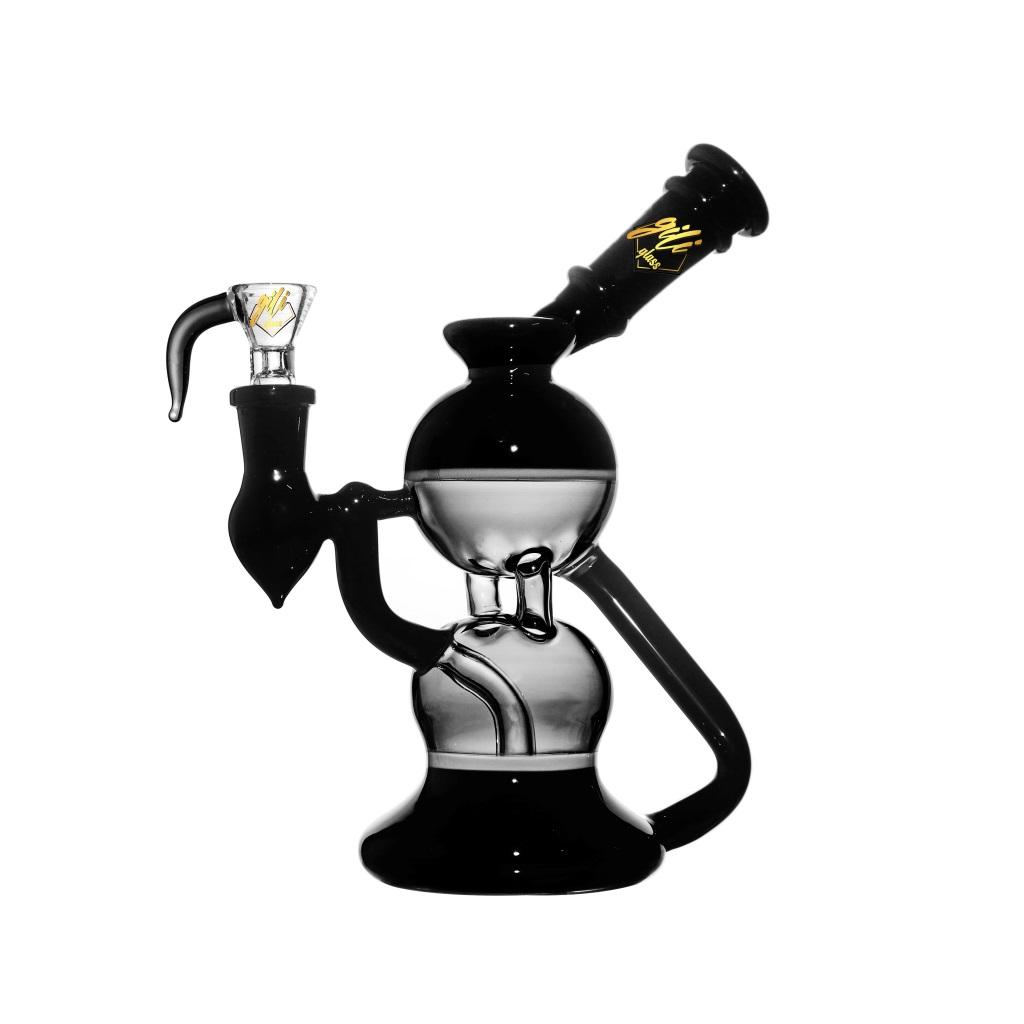 Recycler DAB Rig, 8 inch Premium Glass Bong, Gili Glass
