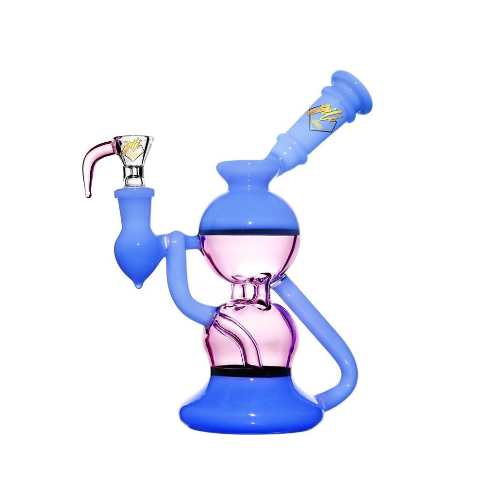 Recycler DAB Rig, 8 inch Premium Glass Bong, Gili Glass