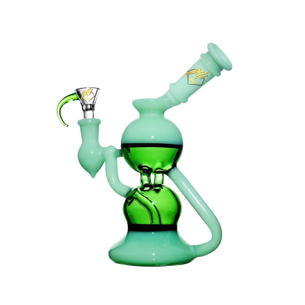 Recycler DAB Rig, 8 inch Premium Glass Bong, Gili Glass