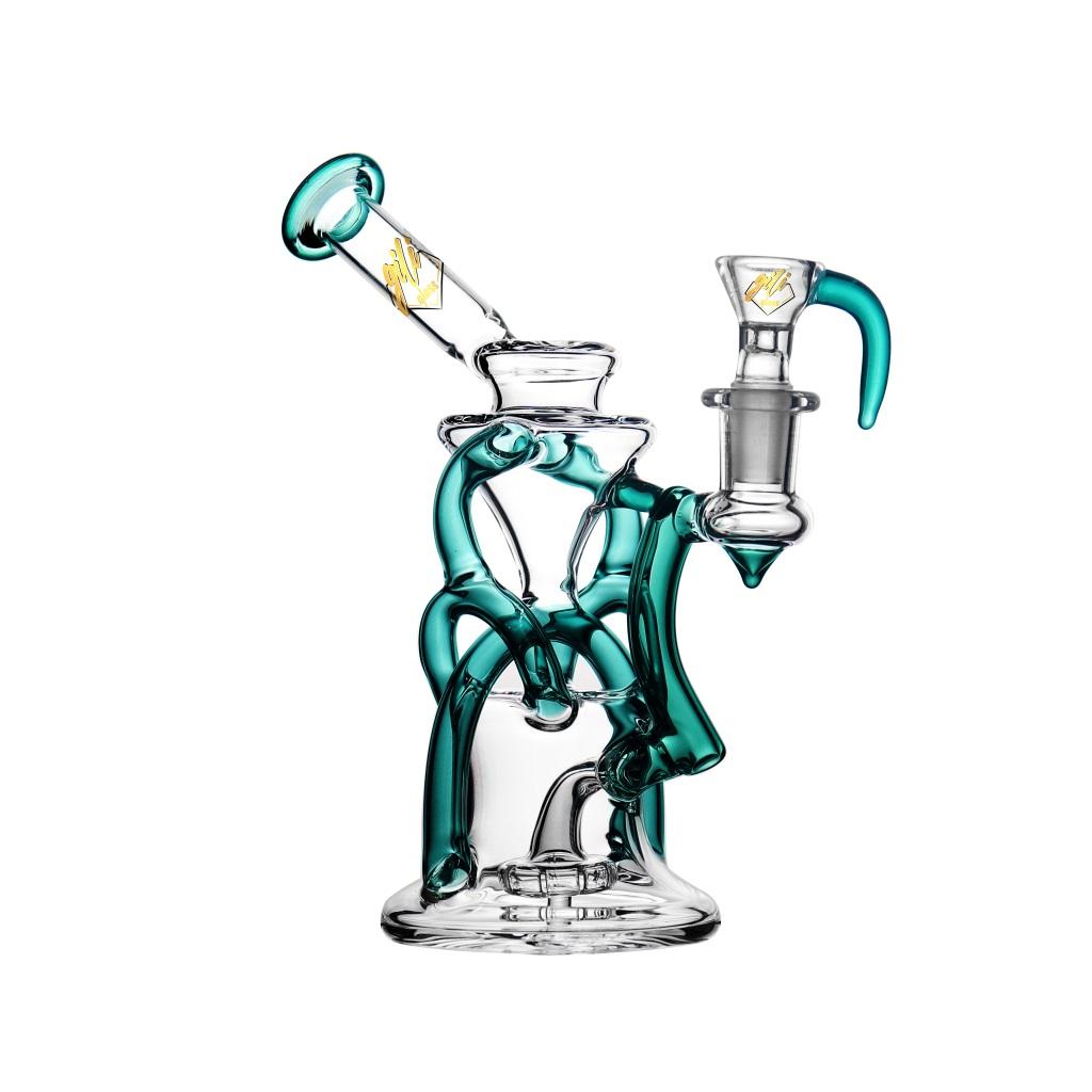 Recycler DAB Rig, 7.2 inch Premium Glass Bong, Gili Glass