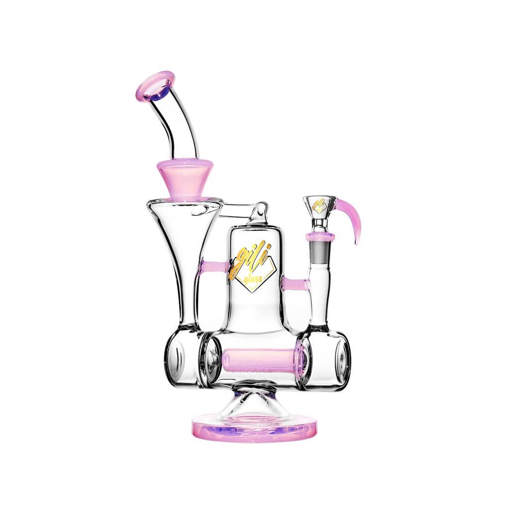 Recycler DAB Rig, 11 inch Premium Glass Bong, Gili Glass
