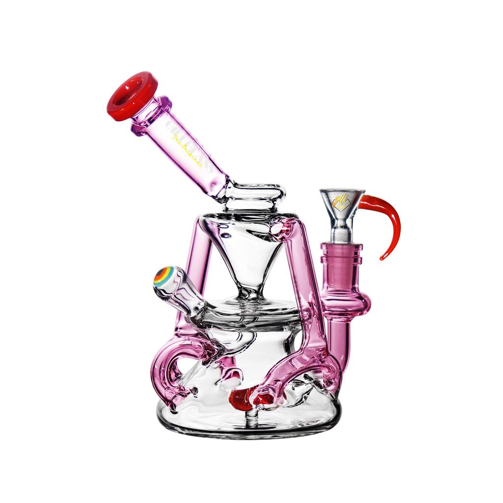 Recycler DAB Rig, 7 inch Premium Glass Bong, Gili Glass